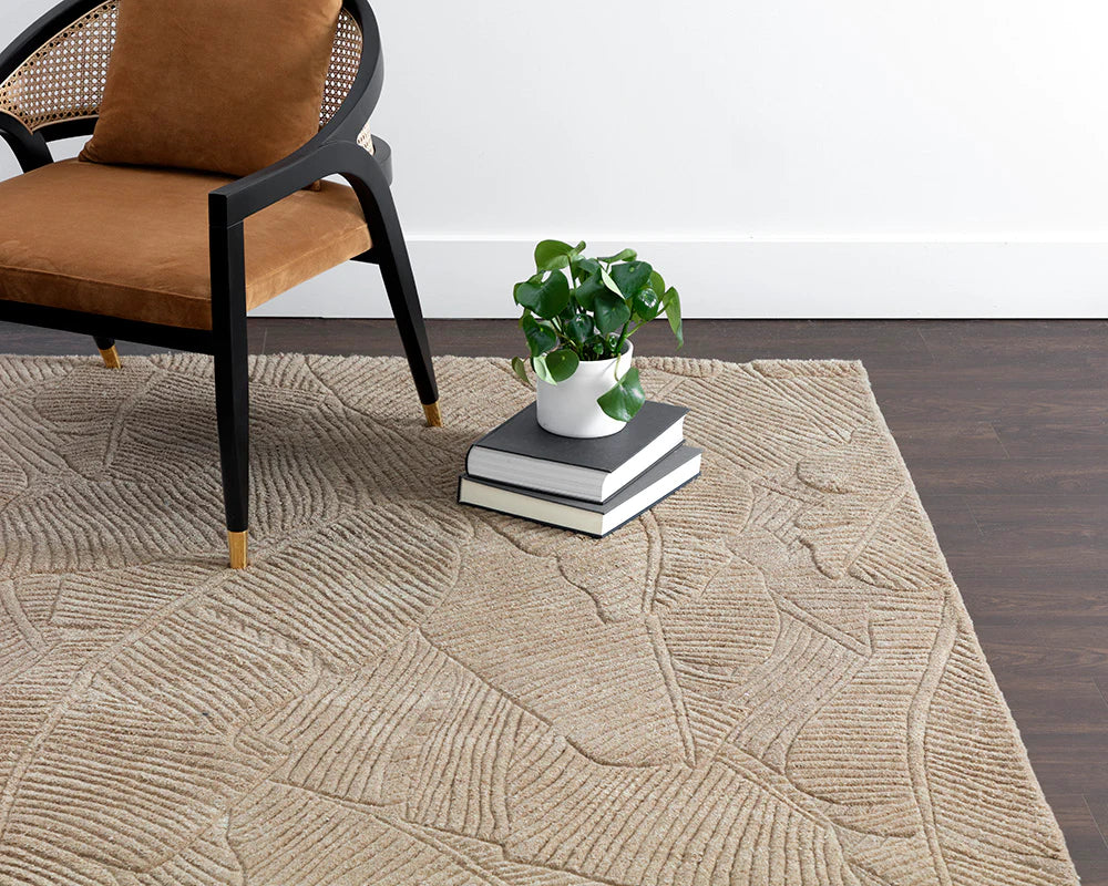 Avery Hand-Tufted Rug in Nutmeg