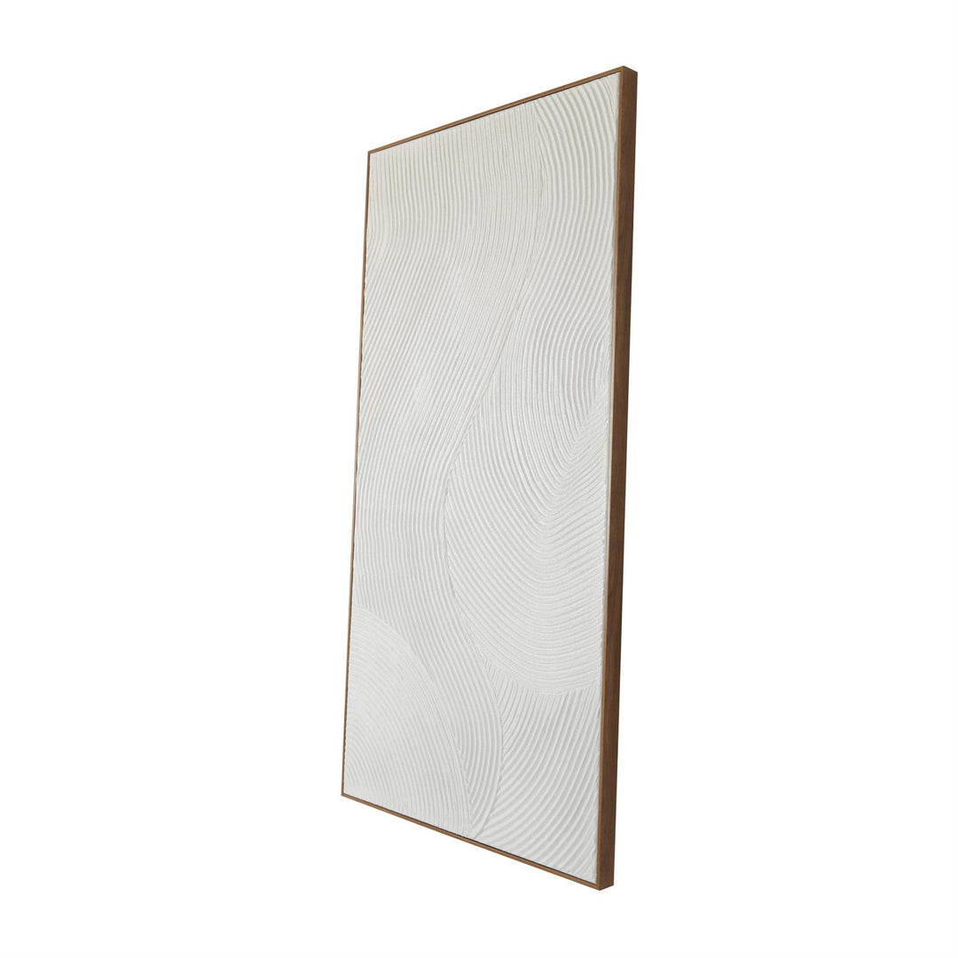 Geometric Art Deco Waved Line Art Set, 47"