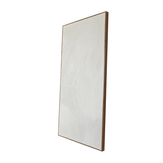 Geometric Art Deco Waved Line Art Set, 47"