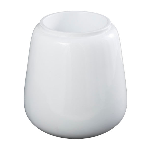 Polished Resin Wide Floor Vase