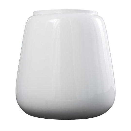 Polished Resin Wide Floor Vase