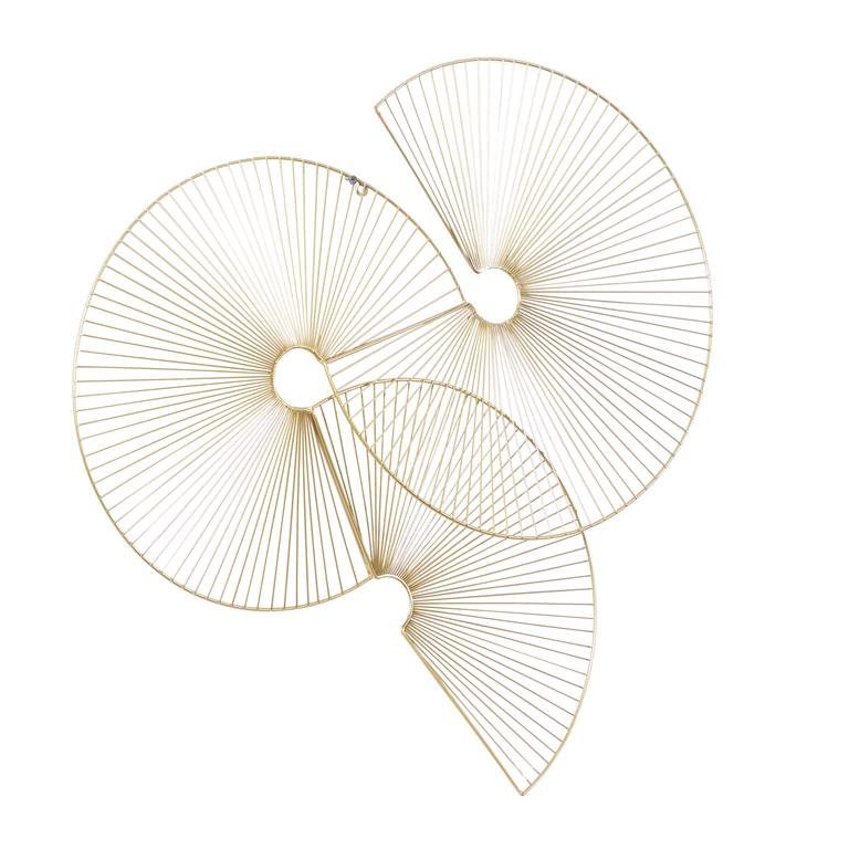 Half Moon Fanned Wall Decor Set