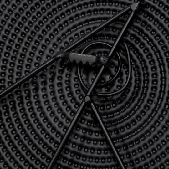 Large Textured Metal Spirals Wall Art