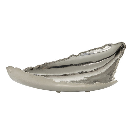 Triangular Metal Raw Edge Decorative Plate