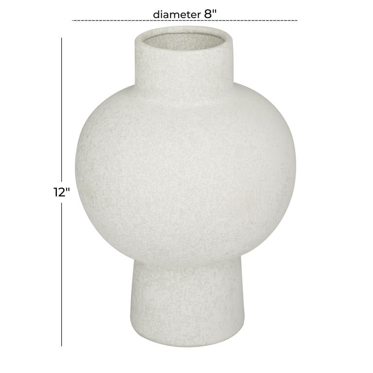 Cylindrical Orb Ceramic Handmade Vase