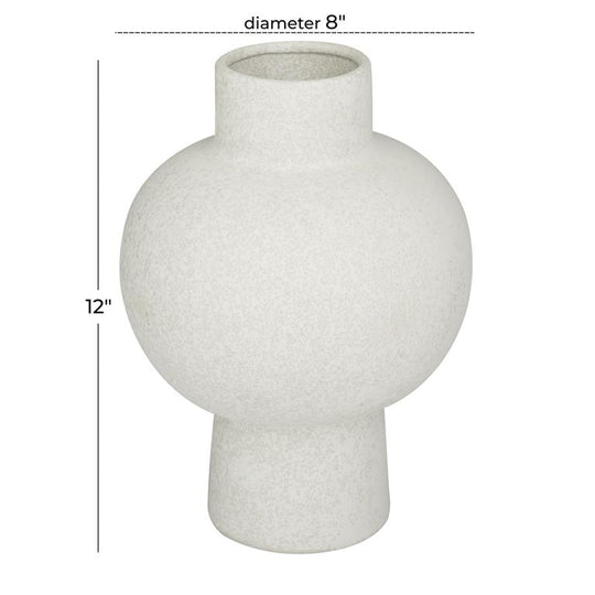 Cylindrical Orb Ceramic Handmade Vase