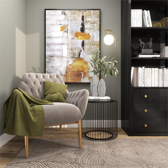 Tall Thin Stainless Steel Vase Set