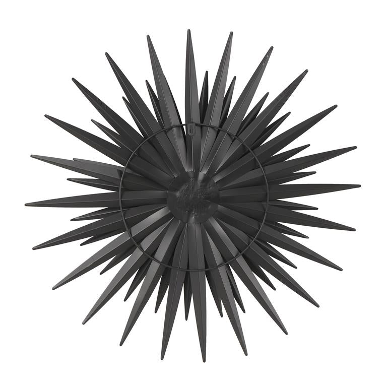 3D Metal Sunburst Layered Wall Art Set, 27.5" Dia