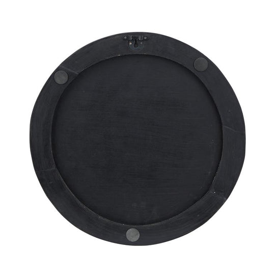 Radial Wooden Carved Plate Wall Decor Set