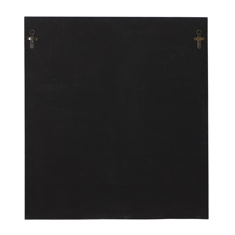 Geometric Checkered Wall Mirror, 39"