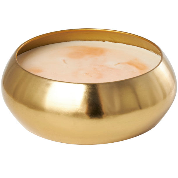 XL 5 Wick Scented Candle in Metal Bowl, 125 oz