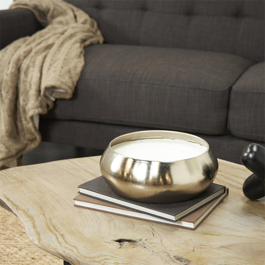 XL 5 Wick Scented Candle in Metal Bowl, 125 oz