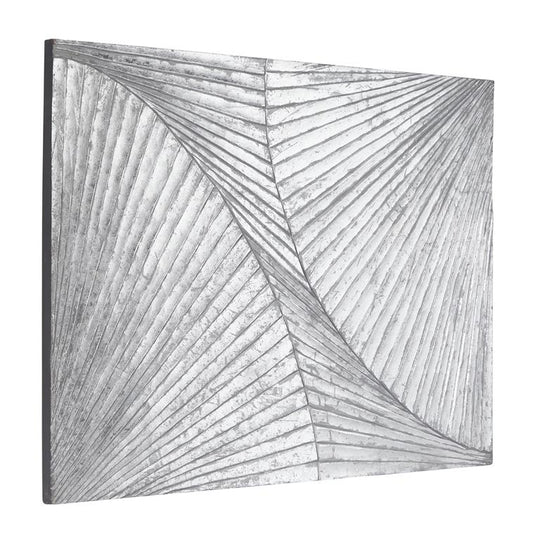 Carved Geometric Radial Wooden Wall Art