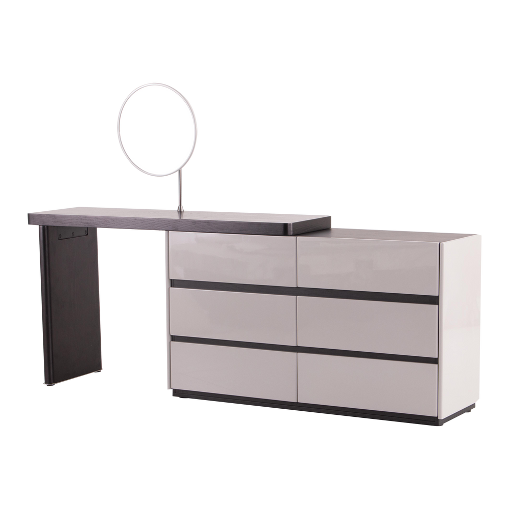 Clara Dresser with Vanity Table