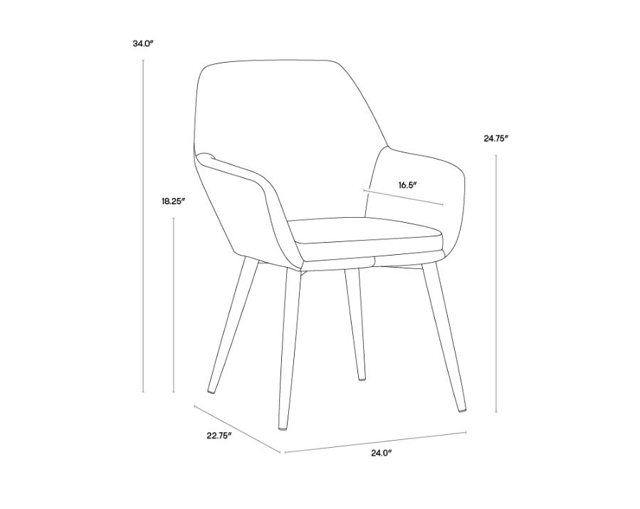 Gem Dining Armchair