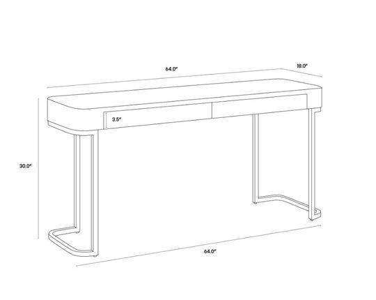 Zahara Console Table